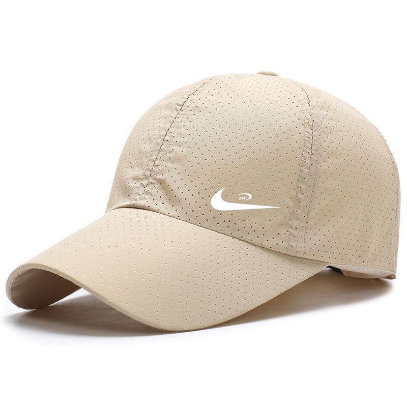 Nike adjustable hat Men's summer dry breathability sports baseball cap female universal net eye shading peaked cap