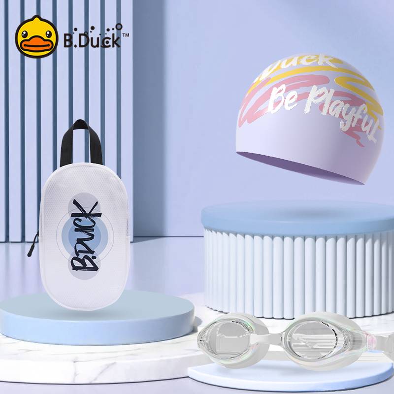2310 swimming cap+swimming moster+swimming bag