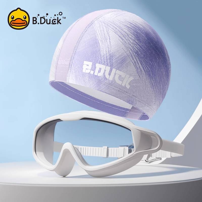 2107 swimming cap+large -frame swimming moster