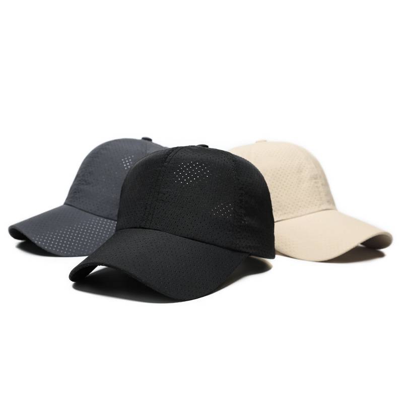 Custom Outdoor fast drying net hat printing word summer catering work baseball sunscreen sunscreen embroidery logo