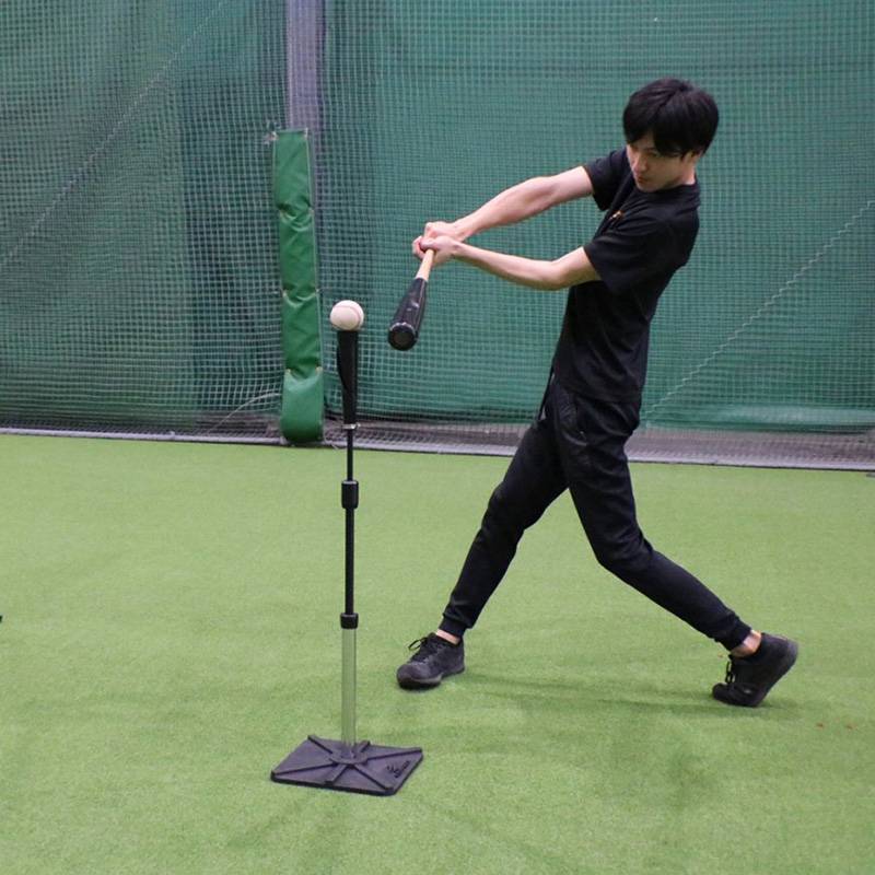 FieldForce Soft and Hard Baseball Strine T standing base Metal Baseball Ball Pinernine Trainer