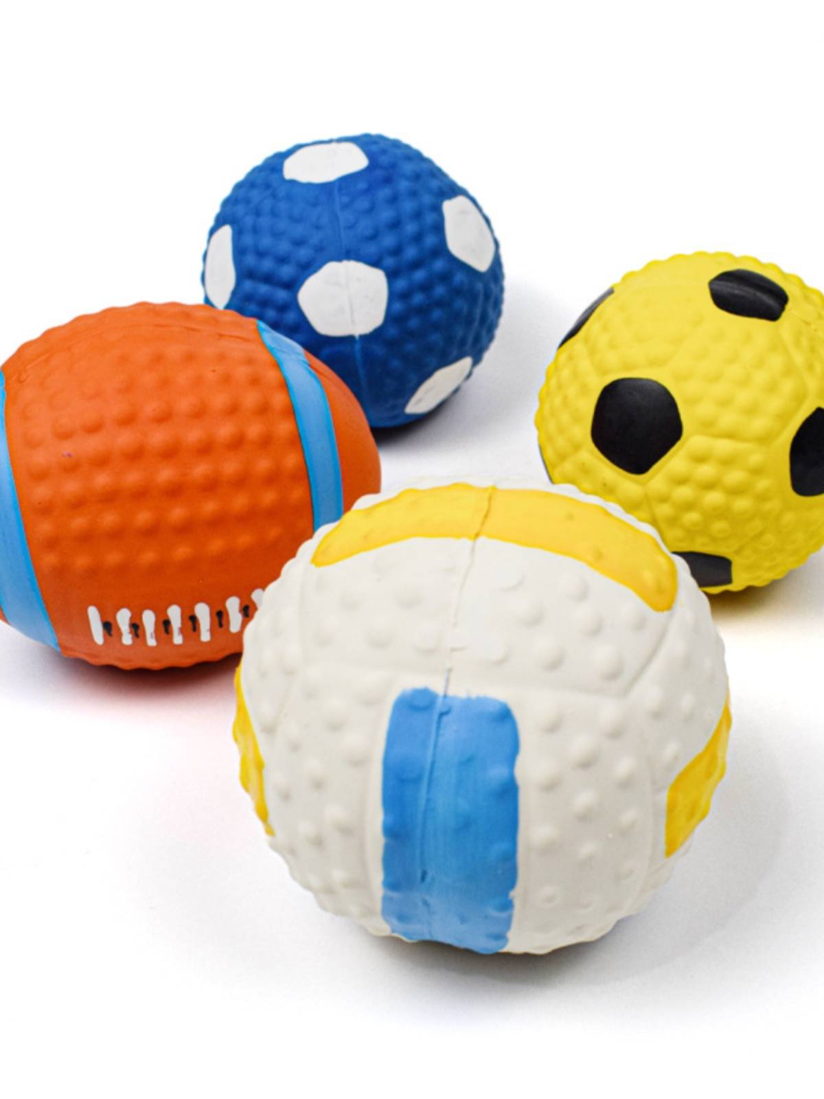 Pet latex toys High -bomb cotton fill latex football sound toy pet dog toy