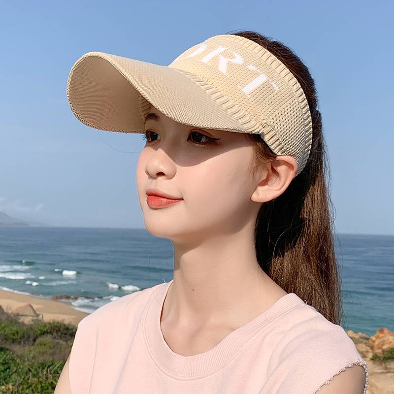 Empty hat female Korean version of the wild tide person summer sun hat casual sunscreen sunscreen spring autumn baseball luck cap