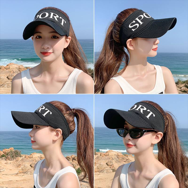 Empty hat female Korean version of the wild tide person summer sun hat casual sunscreen sunscreen spring autumn baseball luck cap