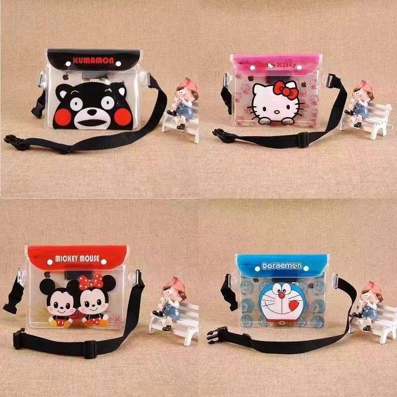 Large mobile phone waterproof bag pocket bag swimming high -definition high -definition transparency can touch screen density bag outdoor collection bag shoulder bag