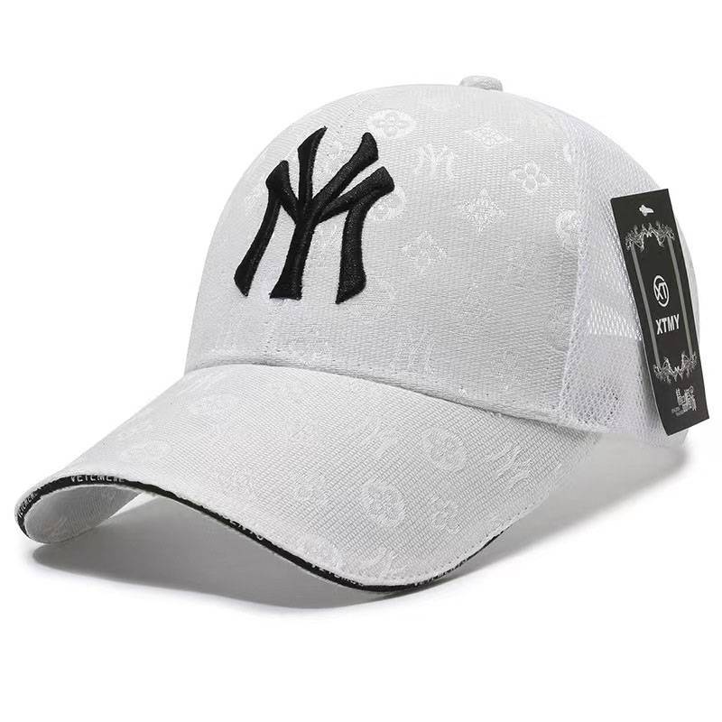 Summer hat male letters embroidery baseball hat wild couple female sunscreen sunscreen cap sports net hat peaked cap