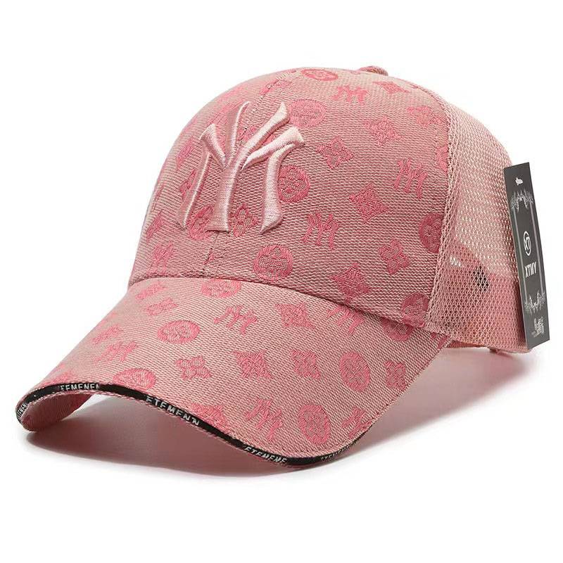 Summer hat male letters embroidery baseball hat wild couple female sunscreen sunscreen cap sports net hat peaked cap
