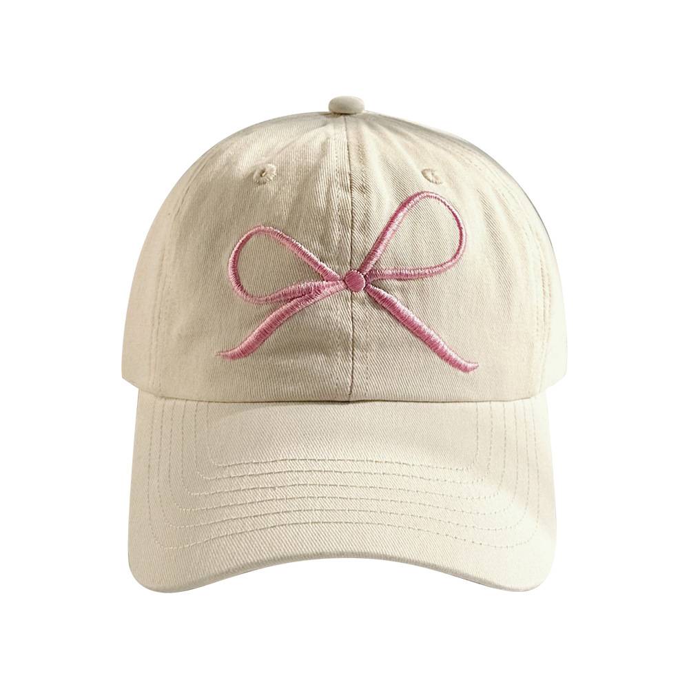 Korean designer Butterflies, sweet, sweet, soft-faced little baseball hat summer