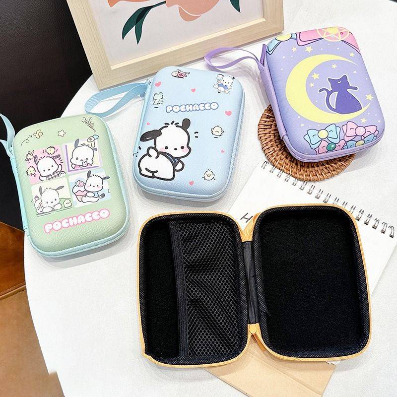 Charging Treasure Power Storage Package Charger Headphones CCD Camera 2.5 -inch Mobile Hard Disk Publog Cripping Boxes Portable Mini