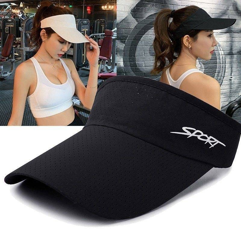 Empty caps fashion versatile mesh breathable can regulate large eaves solar hat men and women outdoor sports baseball peaked cap