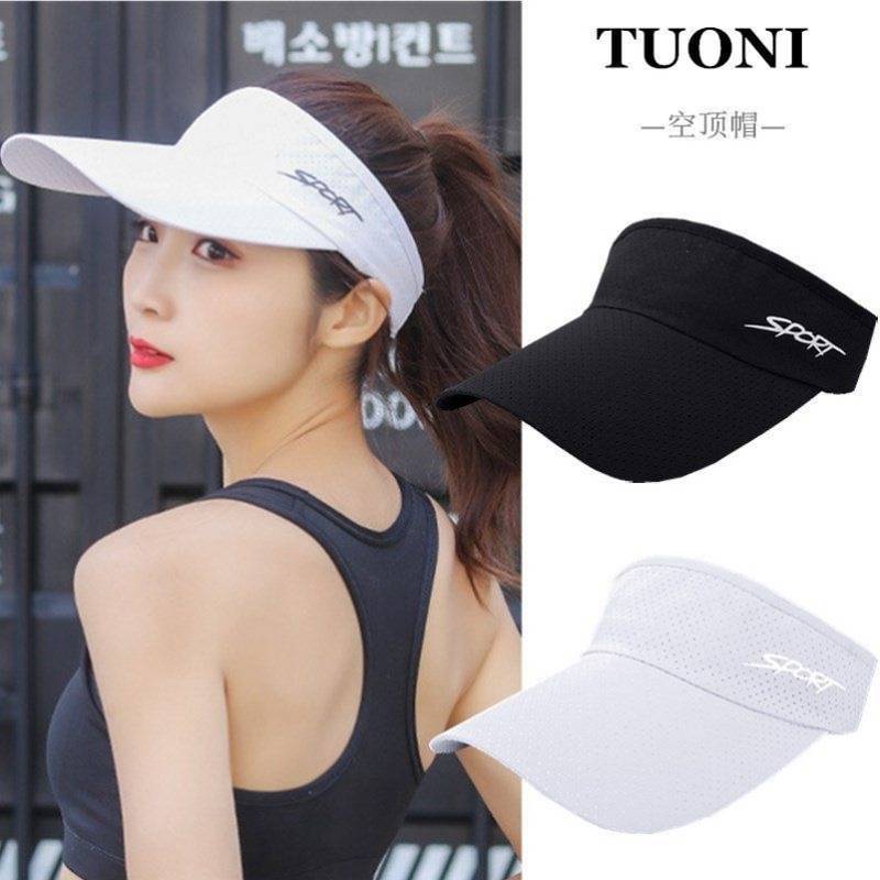 Empty caps fashion versatile mesh breathable can regulate large eaves solar hat men and women outdoor sports baseball peaked cap
