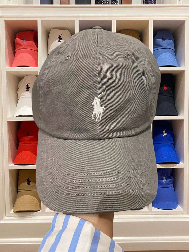 2024 spring and summer new versatile embroidery pony label men and women couples casual soft top sunshade baseball duck tongue hat