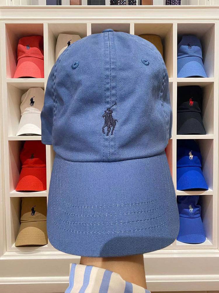 2024 spring and summer new versatile embroidery pony label men and women couples casual soft top sunshade baseball duck tongue hat