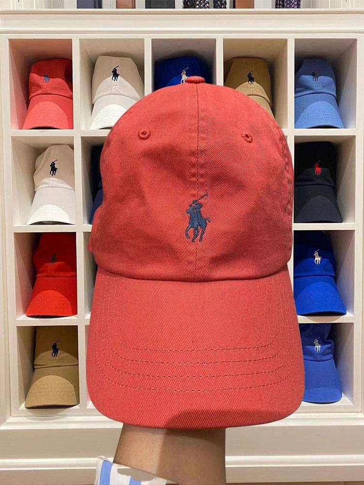 2024 spring and summer new versatile embroidery pony label men and women couples casual soft top sunshade baseball duck tongue hat