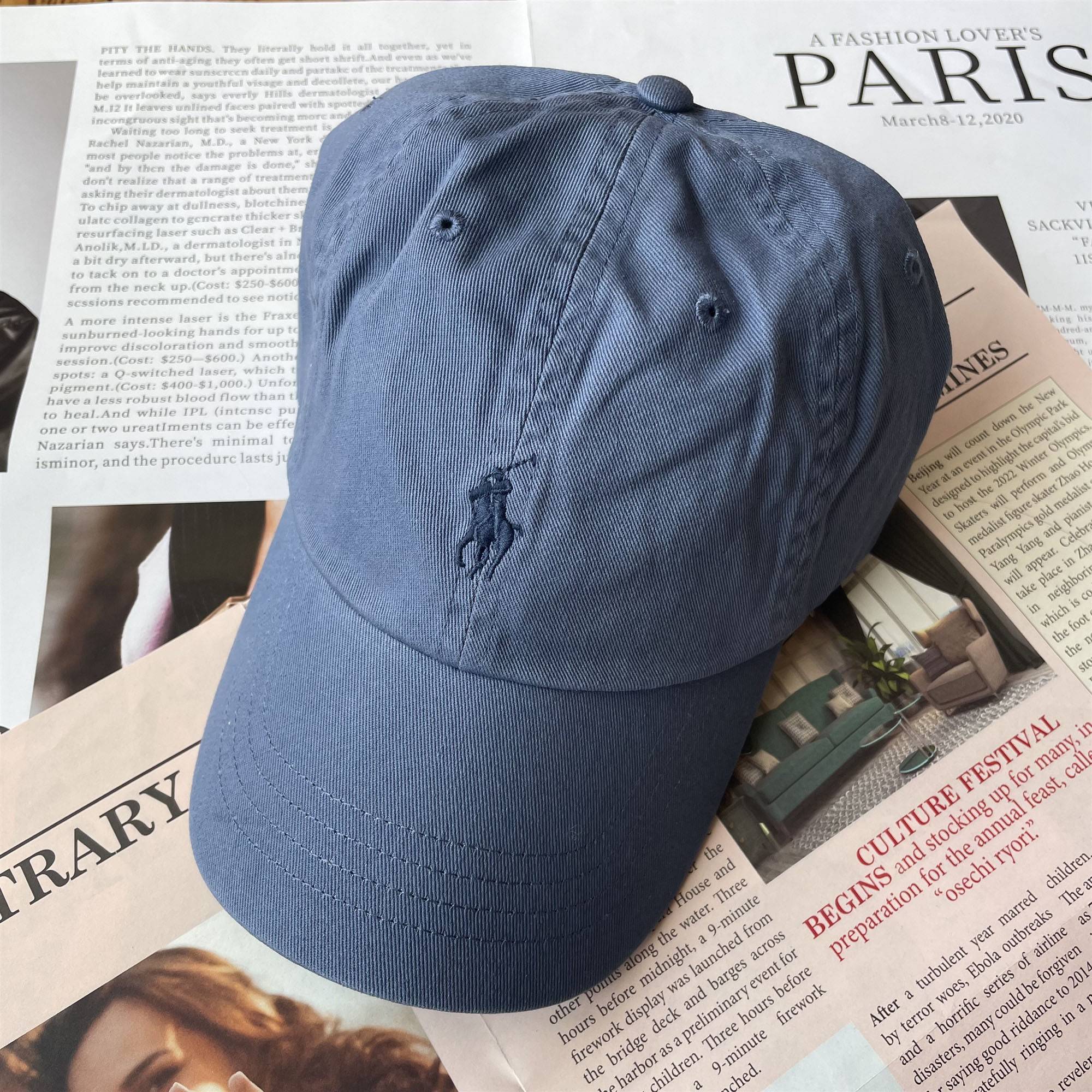Sea blue blue label