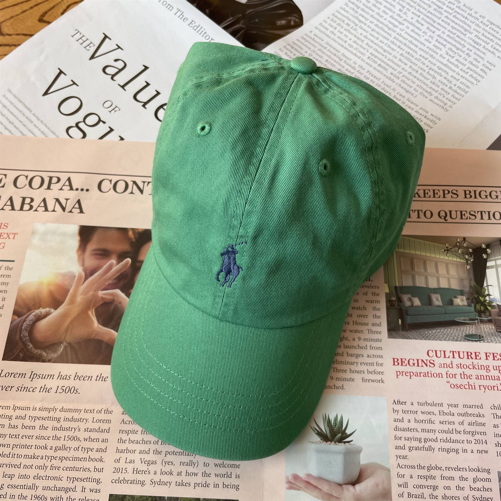 Green blue label
