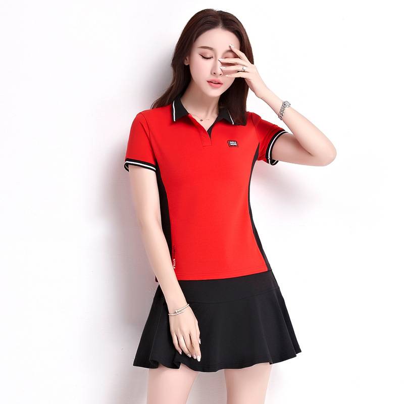 Fair brand Nike group purchase tennis uniform sports suit female summer new short -sleeved short skirt Korean skirts casual baseball