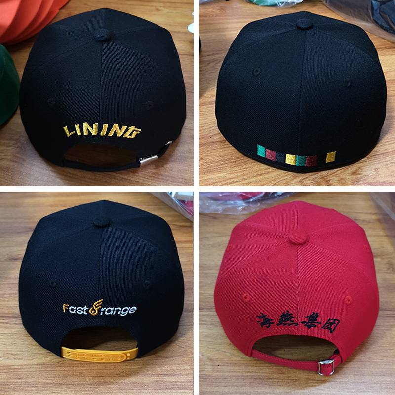 Customized embroidery logo fashion Korean version of hip -hop hat custom as flat -eaves baseball hat Men and women couple streets