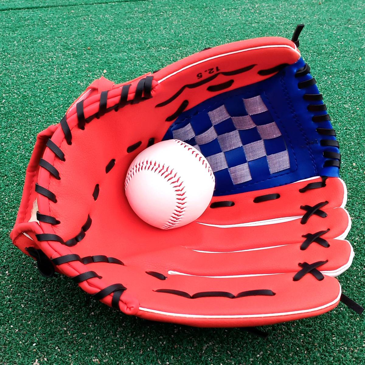 Bird thick baseball fleet gloves Children, adult infield pitcher student practice with stick baseball gloves