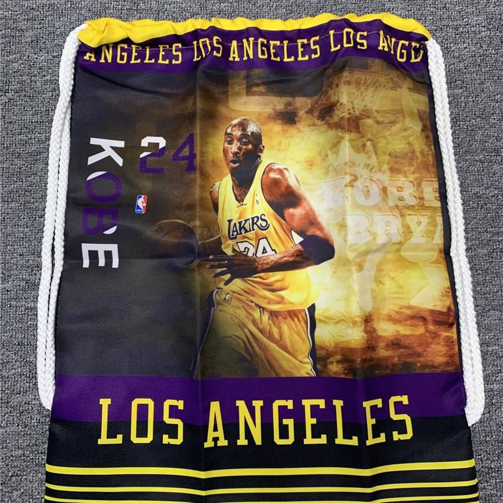 NBA Basketball Star Owen Cobbi James Men's Pumping Back bag Student portable basketball storage bag