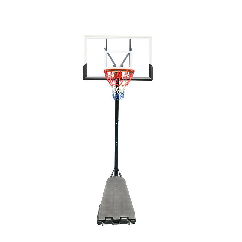 Outdoor mobile basketball rack adult outdoor professional basketball frame children's indoor training standard basket shooting frame