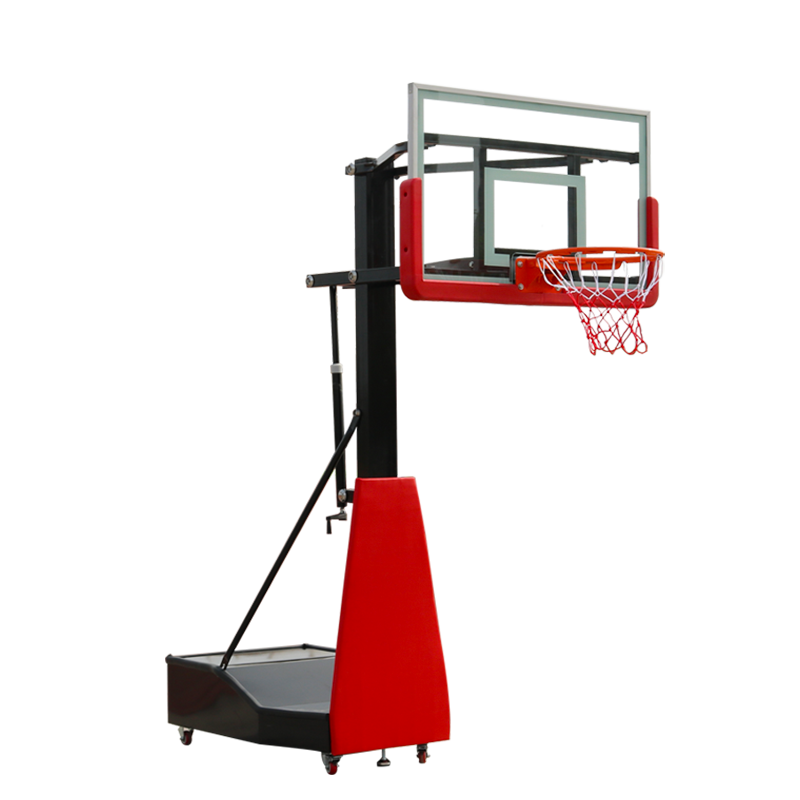 Basketball standing outdoor outdoor indoor household children's dunk professional standards to move lifting basketball box