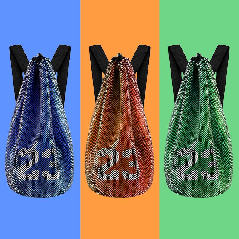Backpack men's basketball bag training bag multi -functional basketball bag collection bag network pocket football children's sports bag