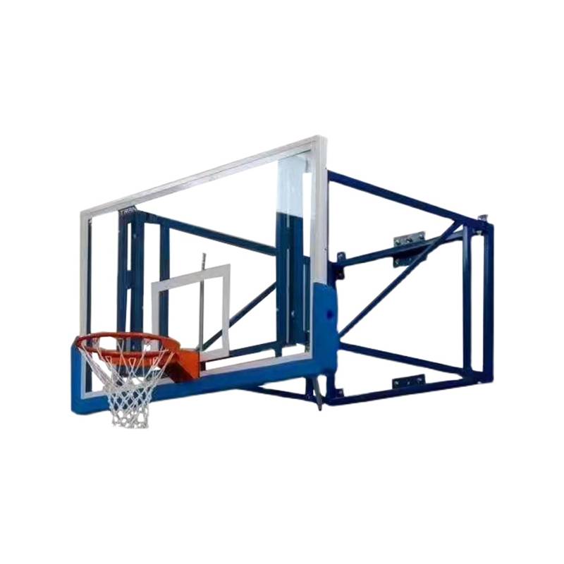 Hanging wall hanging adult children's rebound training outdoor electrical vehicle manual vertical lift lift indoor ceiling basketball rack