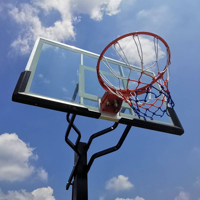 Adult professional children's indoor buckle rebound baskets movement can be lift up and lift up the standard iron base of the outdoor of basketball