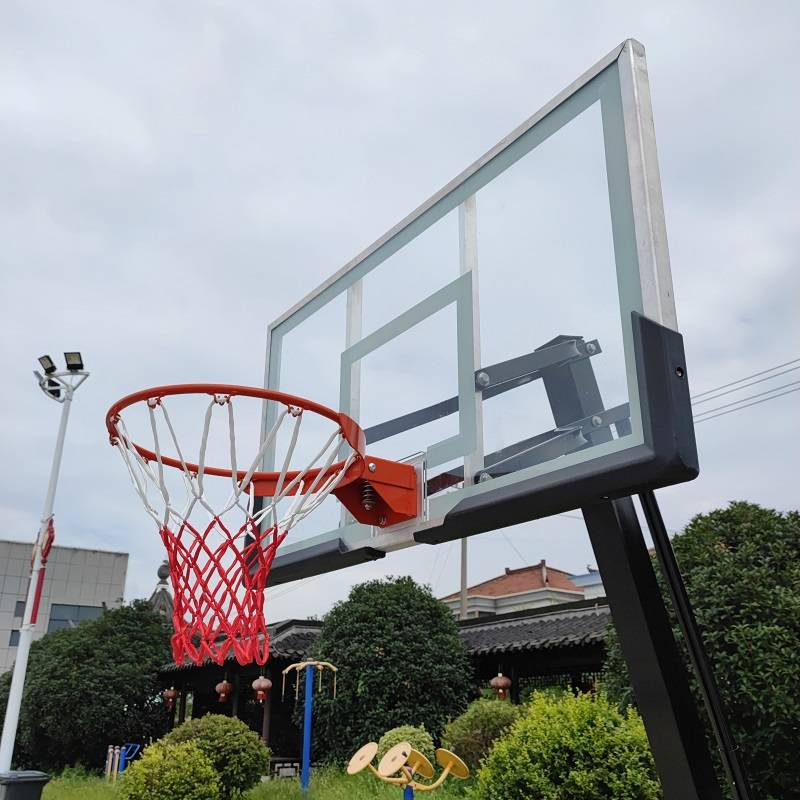 Adult professional children's indoor buckle rebound baskets movement can be lift up and lift up the standard iron base of the outdoor of basketball