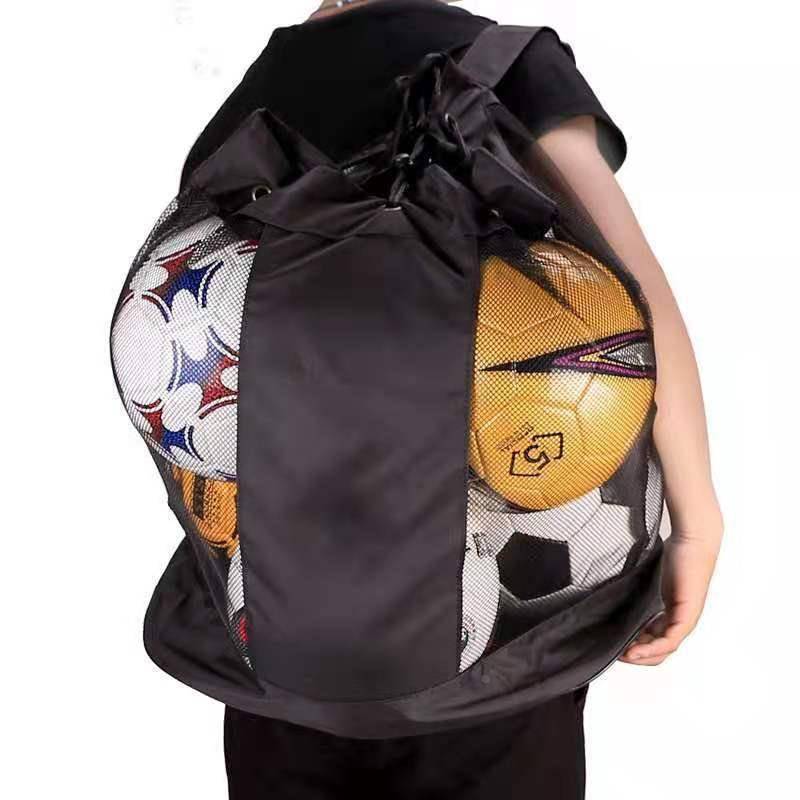 Ballabbing training bag backpack large football storage bag thickened basketball net pocket ball bag ball bag storage bag