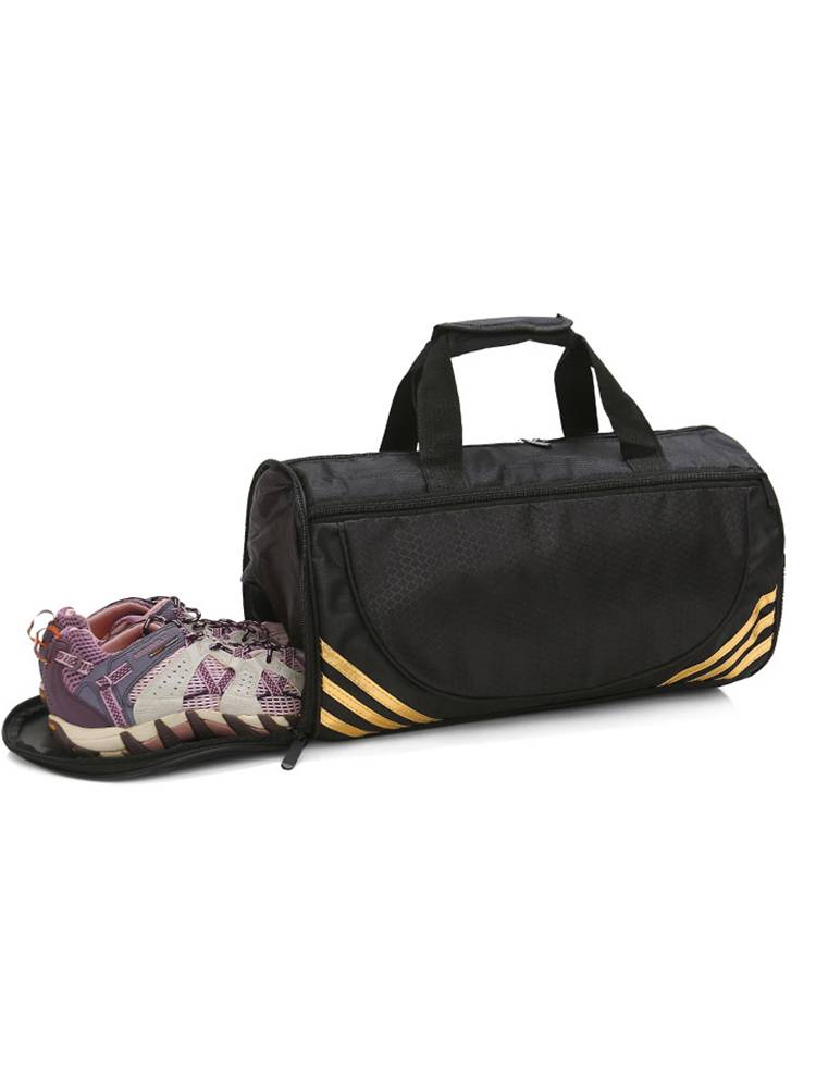 Fitness package custom print LOGO large -capacity travel training light hand -made simple yoga cylinder men's and women's sports bag
