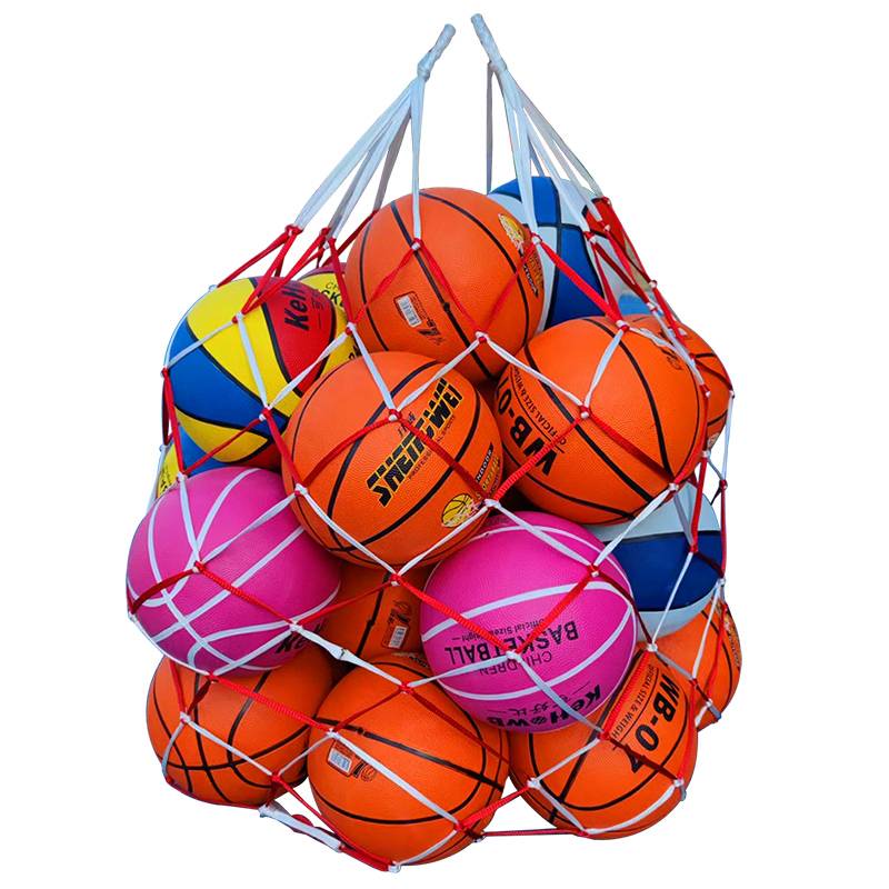 Basketball big net pocket bag large -capacity multi -function basketball net collection bag basketball football volleyball net bag