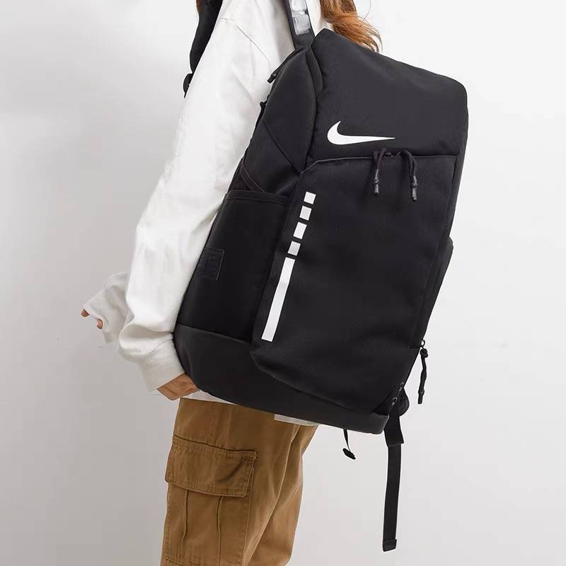 Nike Nike Large -capacity Plapium Basket Basketball Elite Cushion Backpack Training Leisure Sports Pack Fitness