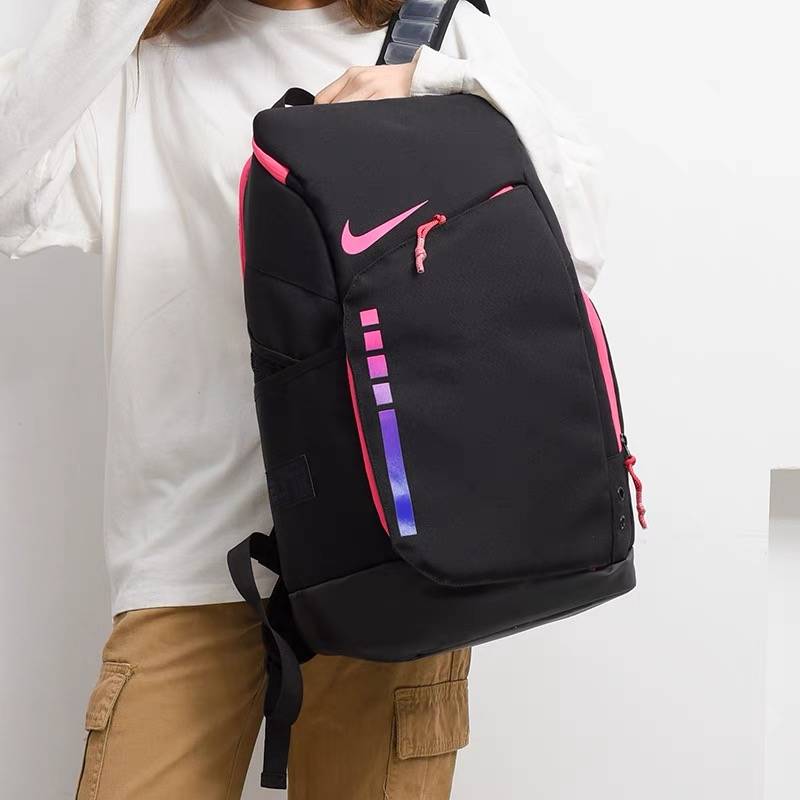 Nike Nike Large -capacity Plapium Basket Basketball Elite Cushion Backpack Training Leisure Sports Pack Fitness