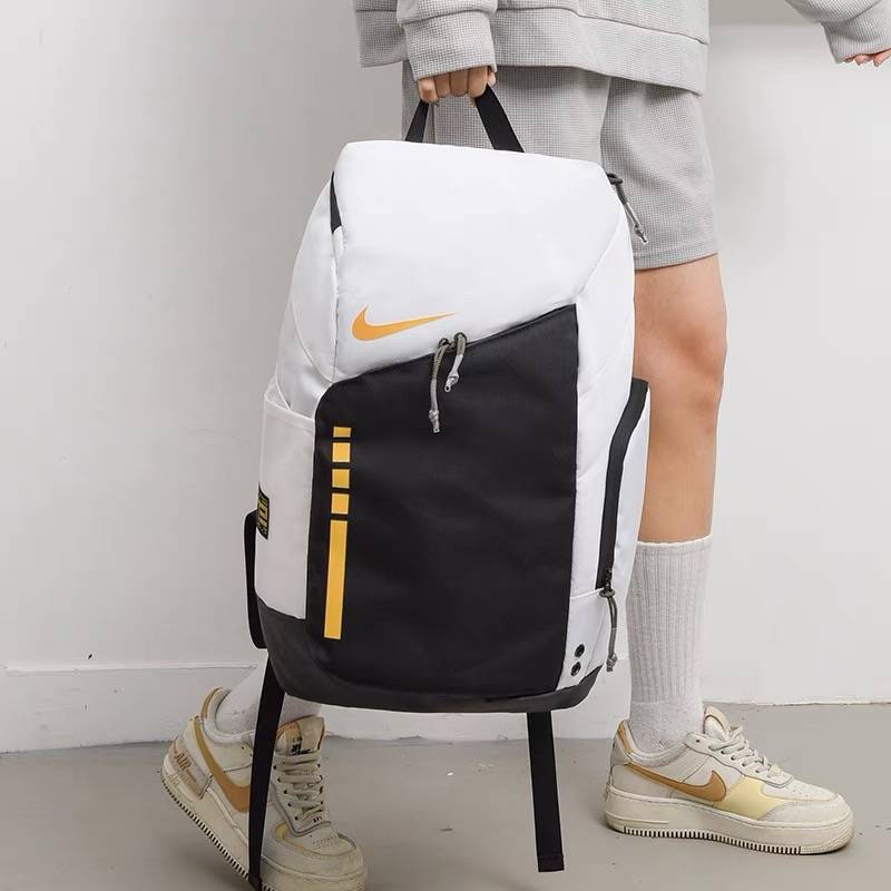 Nike Nike Large -capacity Plapium Basket Basketball Elite Cushion Backpack Training Leisure Sports Pack Fitness