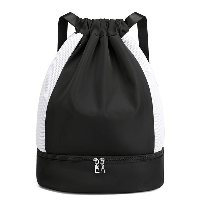 Swimming bag dry wet separation shoe and warehouse female men's two shoulders waterproof beach storage backpack travel portable drawing basketball bag