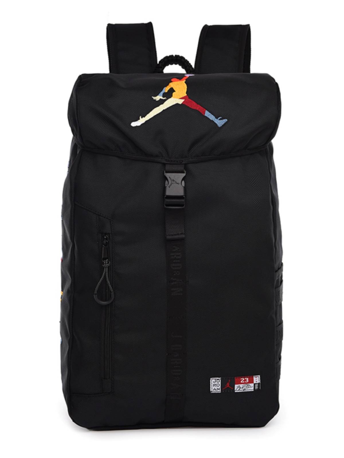 AJ Jordan Color Flying Plastic Backpack Sports Travel Large -capacity Computer Basketball Backpack Junior High School Student School Bag