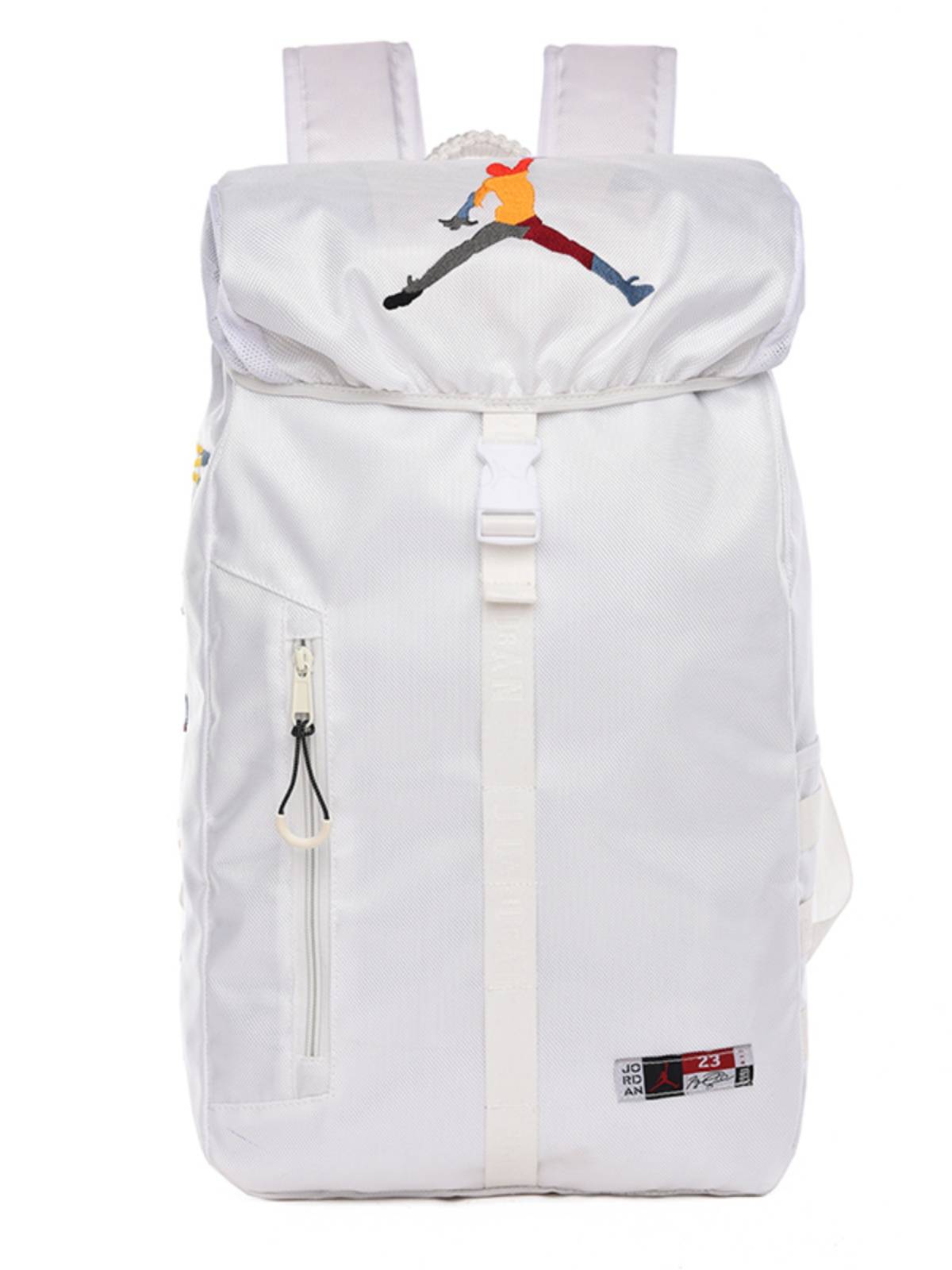 AJ Jordan Color Flying Plastic Backpack Sports Travel Large -capacity Computer Basketball Backpack Junior High School Student School Bag
