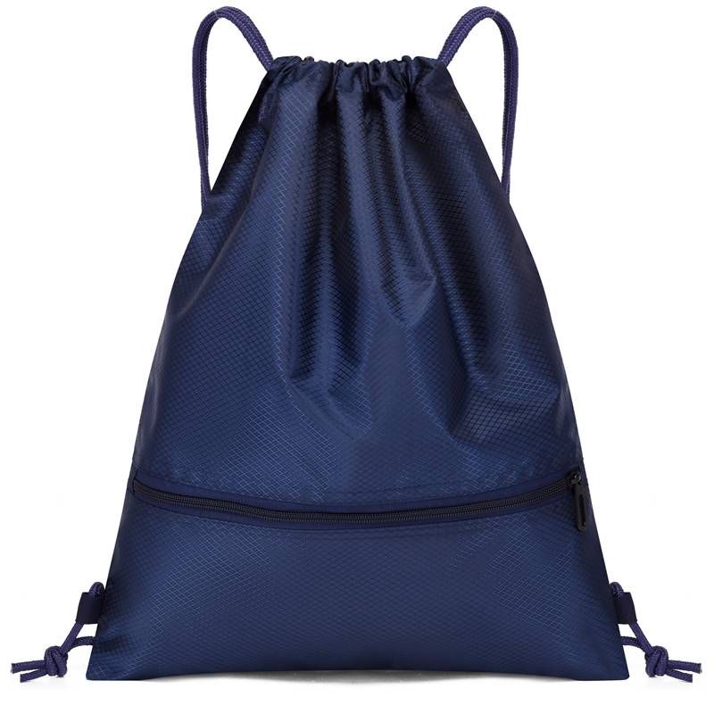 Custom bundle pocket backpack large -capacity sports waterproof storage bag simple travel drawing folding bag basketball bag