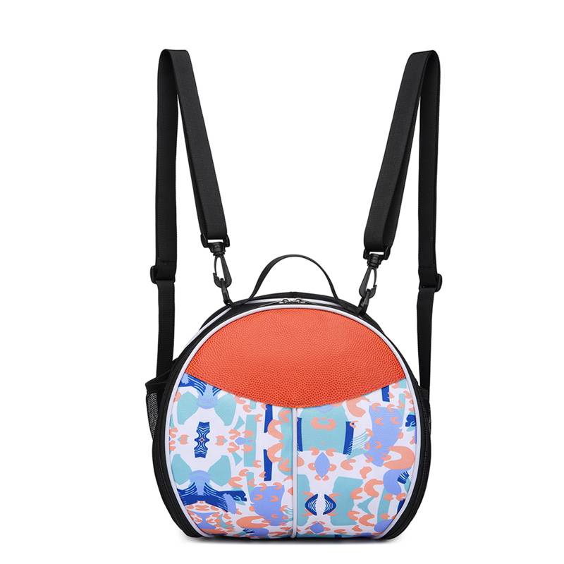 Creative basketball bag with blue ball bag fan camouflage basketball fan supplies Student backpack backpack football bag customization