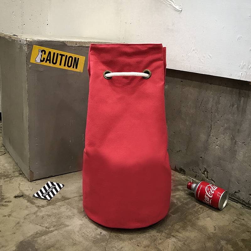 High-quality canvas bags (deep red)