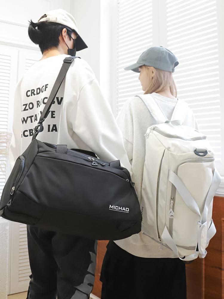 Backpack Large -capacity Women's Put on the Ring Box Fashion Male Waterproof Fitness Bags Shoulder Bags