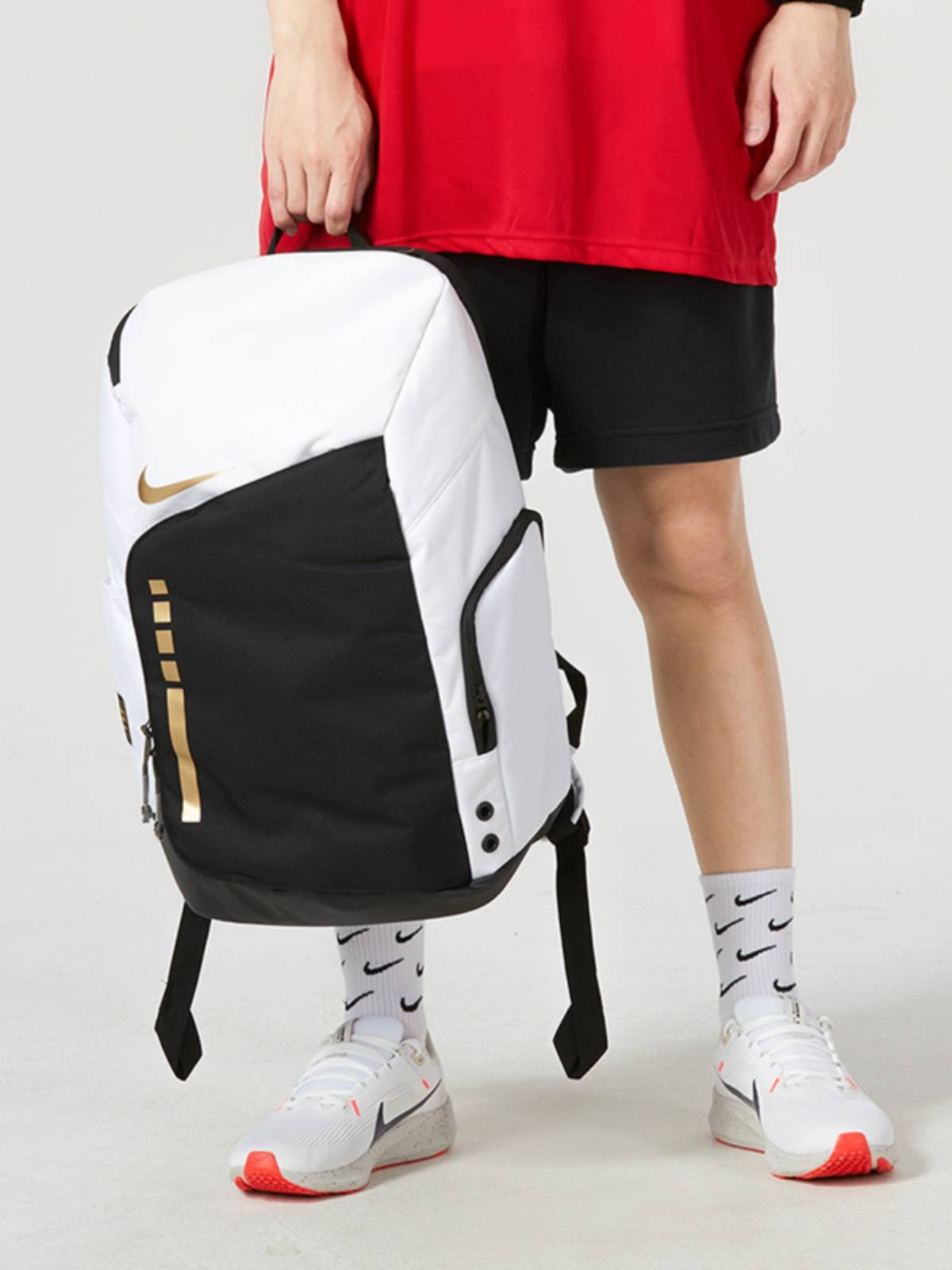 Air cushion backpack Nike Nike Basket Bag Training Sports Bag Men's Bag Backpack Women's Bags Leisure Bag DX9786