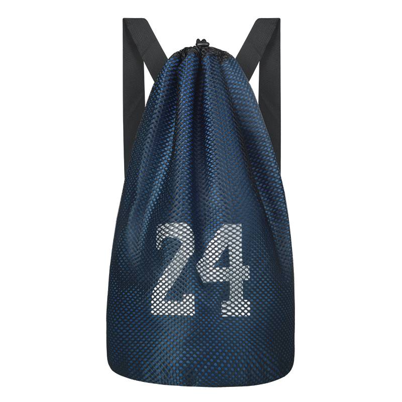 Basketball storage package Large -capacity Sports Backpack Net Pocket Football Training Piece Backpack Badminton Speeding Pocket Pocket