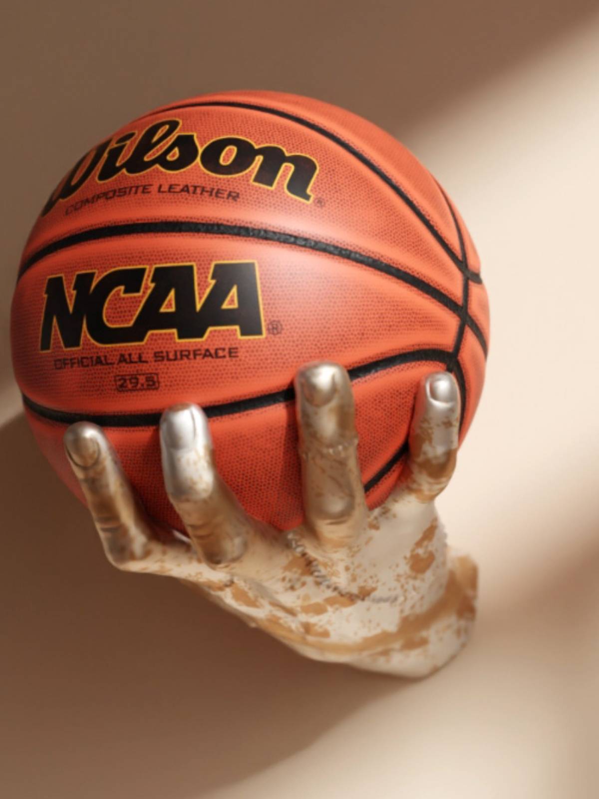 Creative Adam's Hand Hand Wall Hanging Basketball Species Anime Surrounding Tide Play Balls Too Niche Room storage shelf