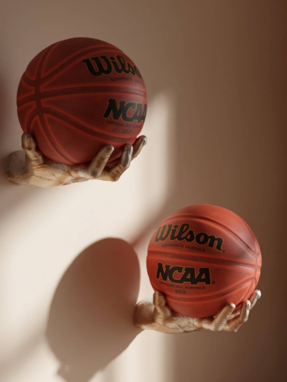 Creative Adam's Hand Hand Wall Hanging Basketball Species Anime Surrounding Tide Play Balls Too Niche Room storage shelf