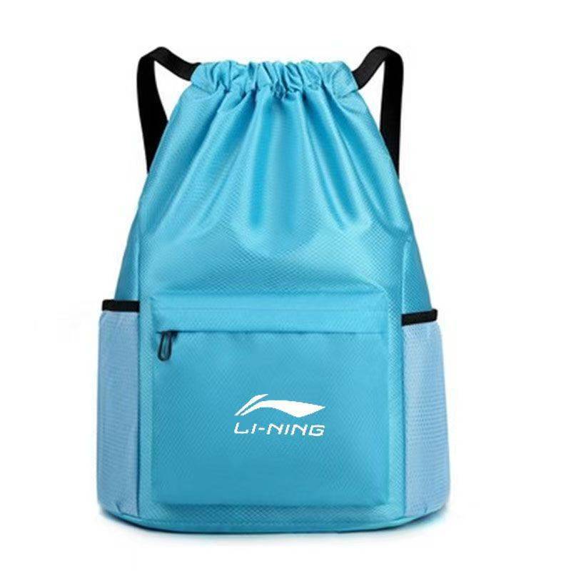 Basketball bag dry wet separation swimming bag to collect bags beach bag training fitness bundle in mouth drawing rope bag shoe bag