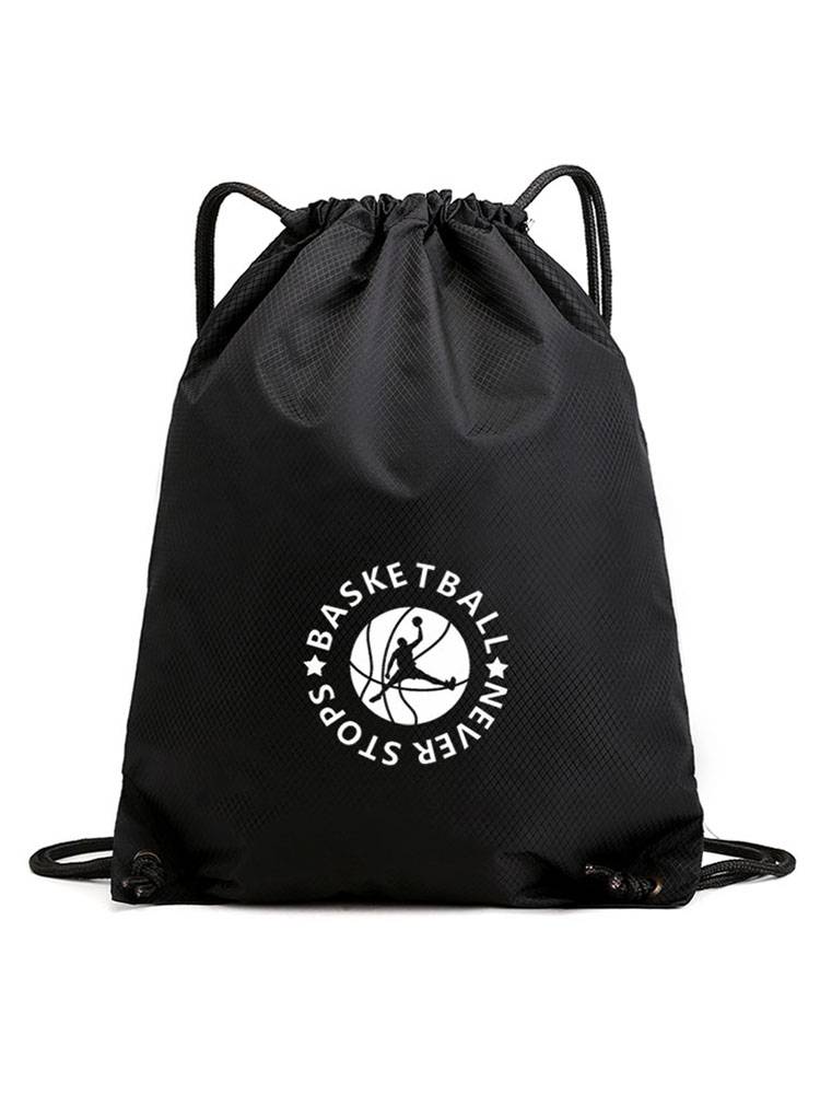 Basketball bag storage bag Student back shoulder beam pocket waterproof football bag shoe bag basketball bag training backpack customization
