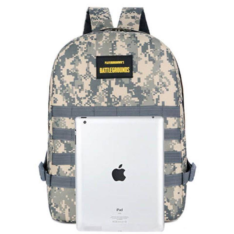 Eat chicken bags three -level backpack camouflage large -capacity school bag travel bag men's bag training bag military training bag